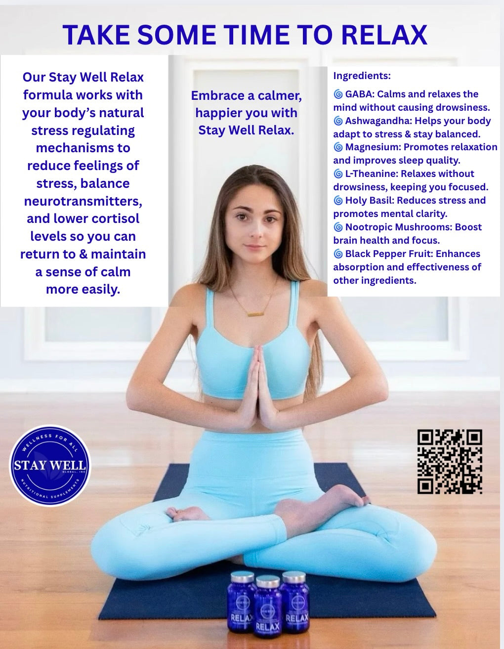Stay Well Relax 3 Bottle Bundle